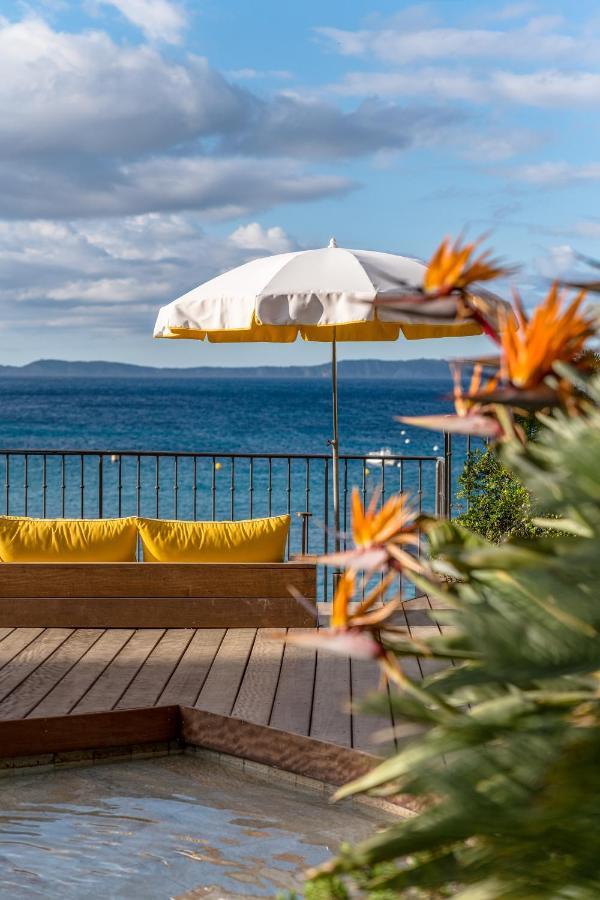 Hotel Le Bailli De Suffren Le Le Rayol-Canadel-sur-Mer Exteriör bild