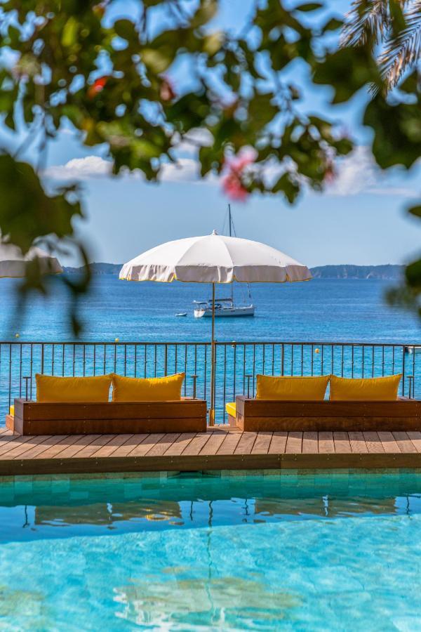 Hotel Le Bailli De Suffren Le Le Rayol-Canadel-sur-Mer Exteriör bild