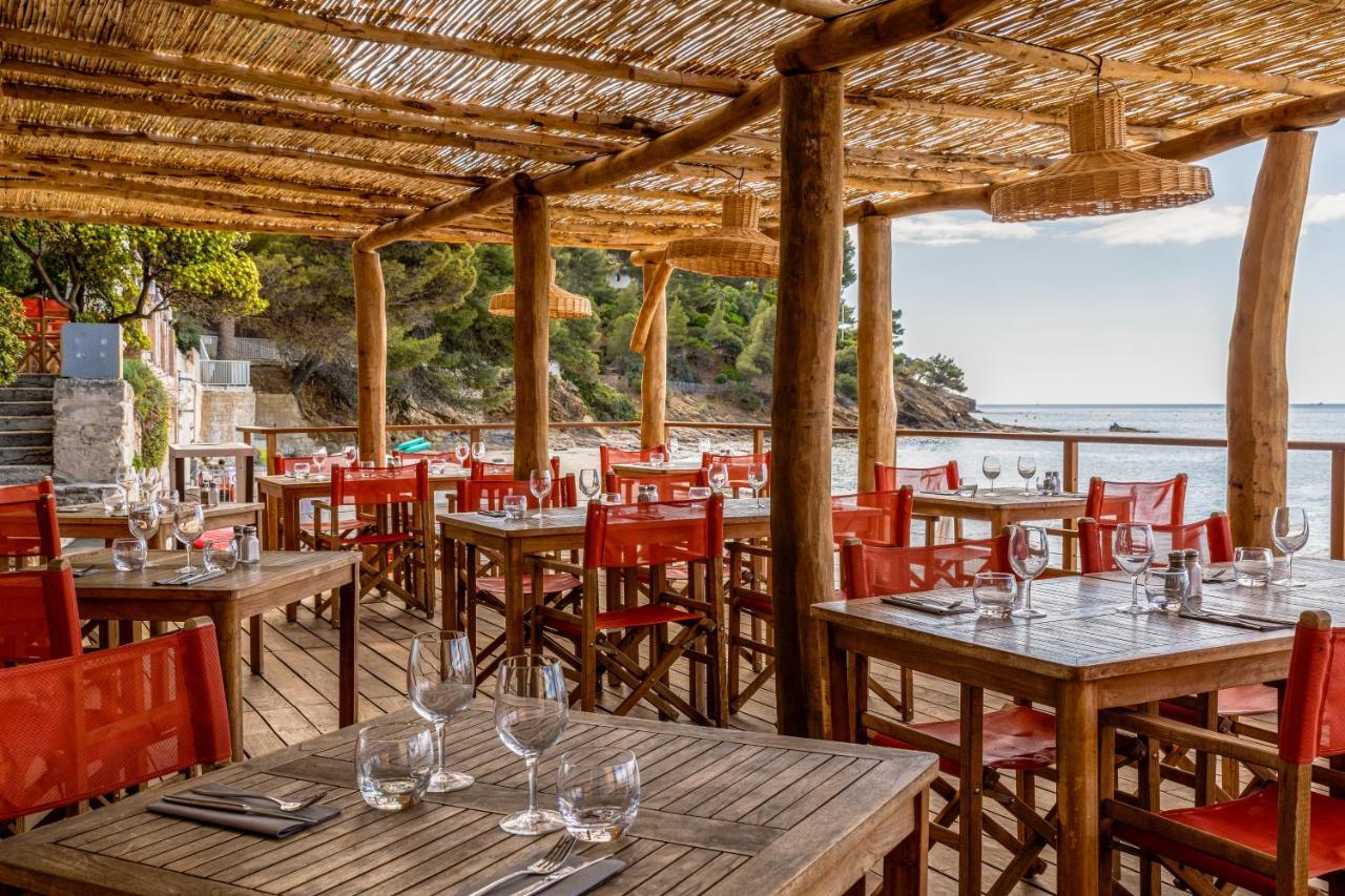 Hotel Le Bailli De Suffren Le Le Rayol-Canadel-sur-Mer Exteriör bild