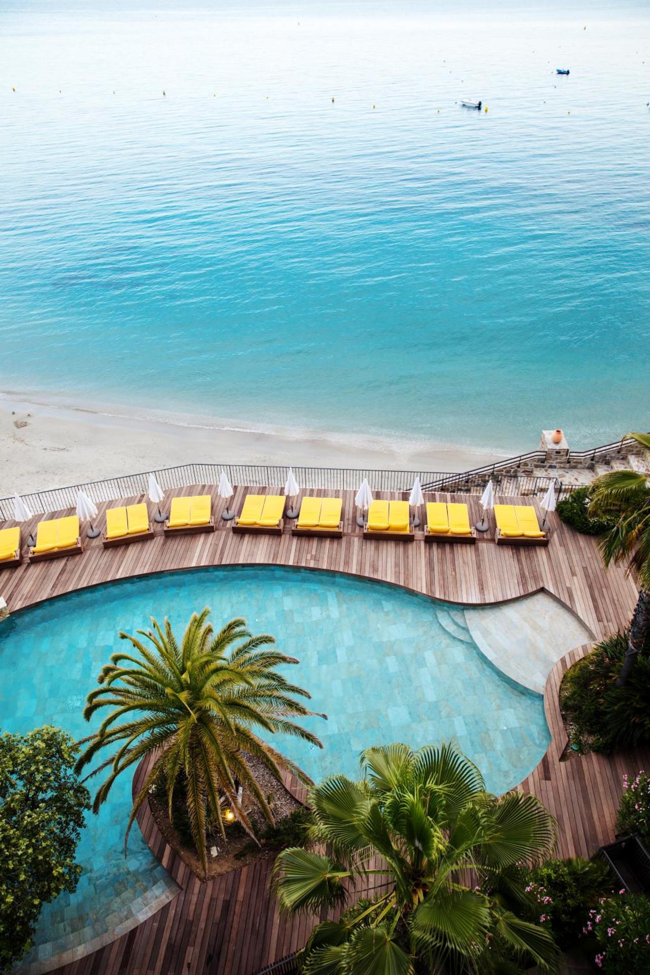 Hotel Le Bailli De Suffren Le Le Rayol-Canadel-sur-Mer Exteriör bild