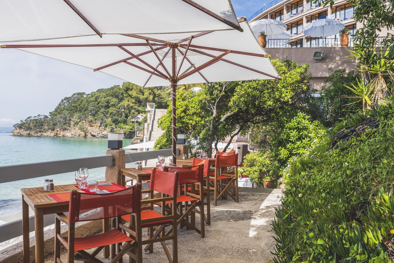 Hotel Le Bailli De Suffren Le Le Rayol-Canadel-sur-Mer Exteriör bild