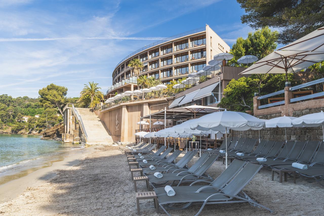 Hotel Le Bailli De Suffren Le Le Rayol-Canadel-sur-Mer Exteriör bild